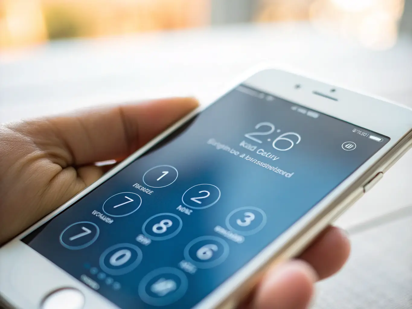 An image depicting a secure lock being bypassed on an iPhone screen, representing the ability to unlock devices.